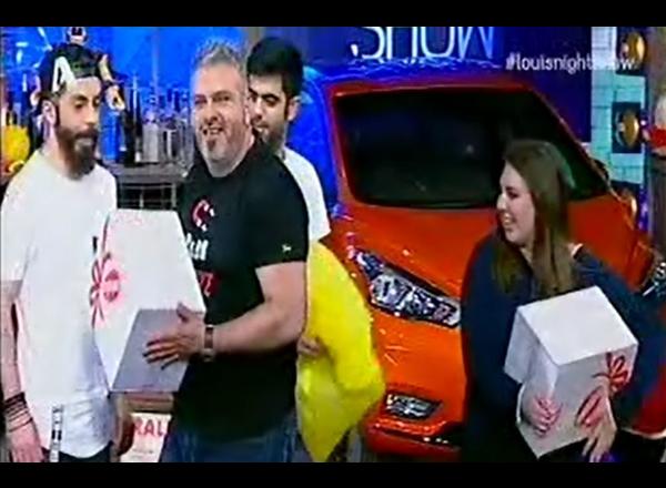 EUREKA' PRODUCT PLACEMENT ON 'LOUIS NIGHT SHOW'