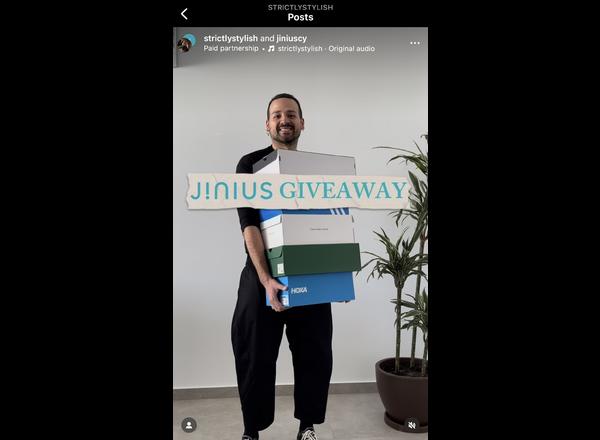 Jinius – Influencers Campaign
