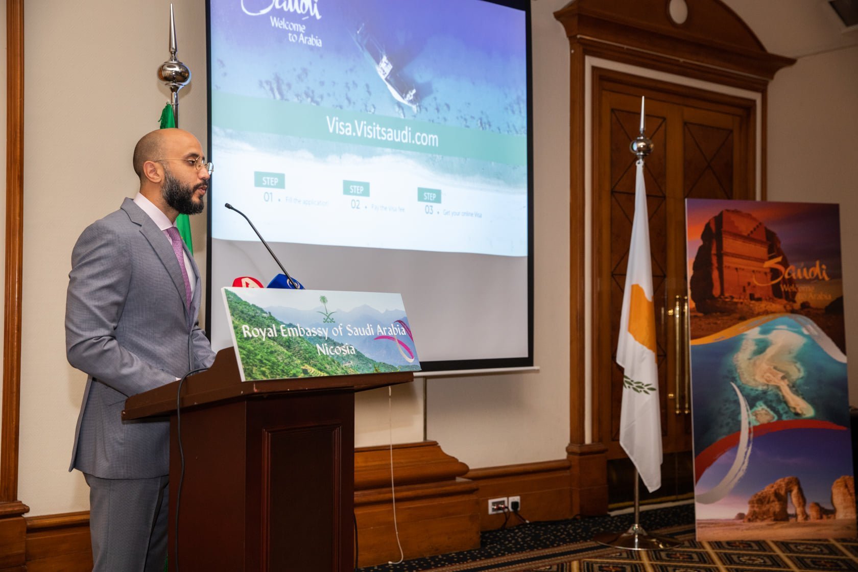 Embassy of Saudi Arabia - Press Event for e-visa